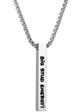 Load image into Gallery viewer, StudsRin™ Statement 3D Bar Necklace