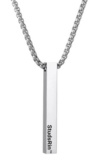 Load image into Gallery viewer, StudsRin™ Statement 3D Bar Necklace