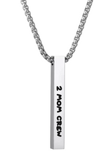 Load image into Gallery viewer, StudsRin™ Statement 3D Bar Necklace
