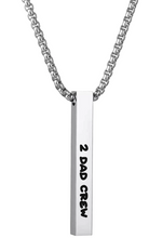 Load image into Gallery viewer, StudsRin™ Statement 3D Bar Necklace