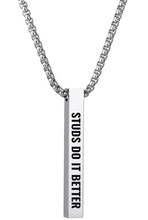 Load image into Gallery viewer, StudsRin™ Statement 3D Bar Necklace