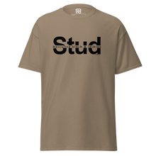 Ladda upp bild till gallerivisning, &quot;Stud&quot; Masculine Black &amp; Lesbian T-Shirt
