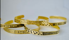 Load image into Gallery viewer, StudsRin™ Pronoun Collection Personalized Cuff Bracelet
